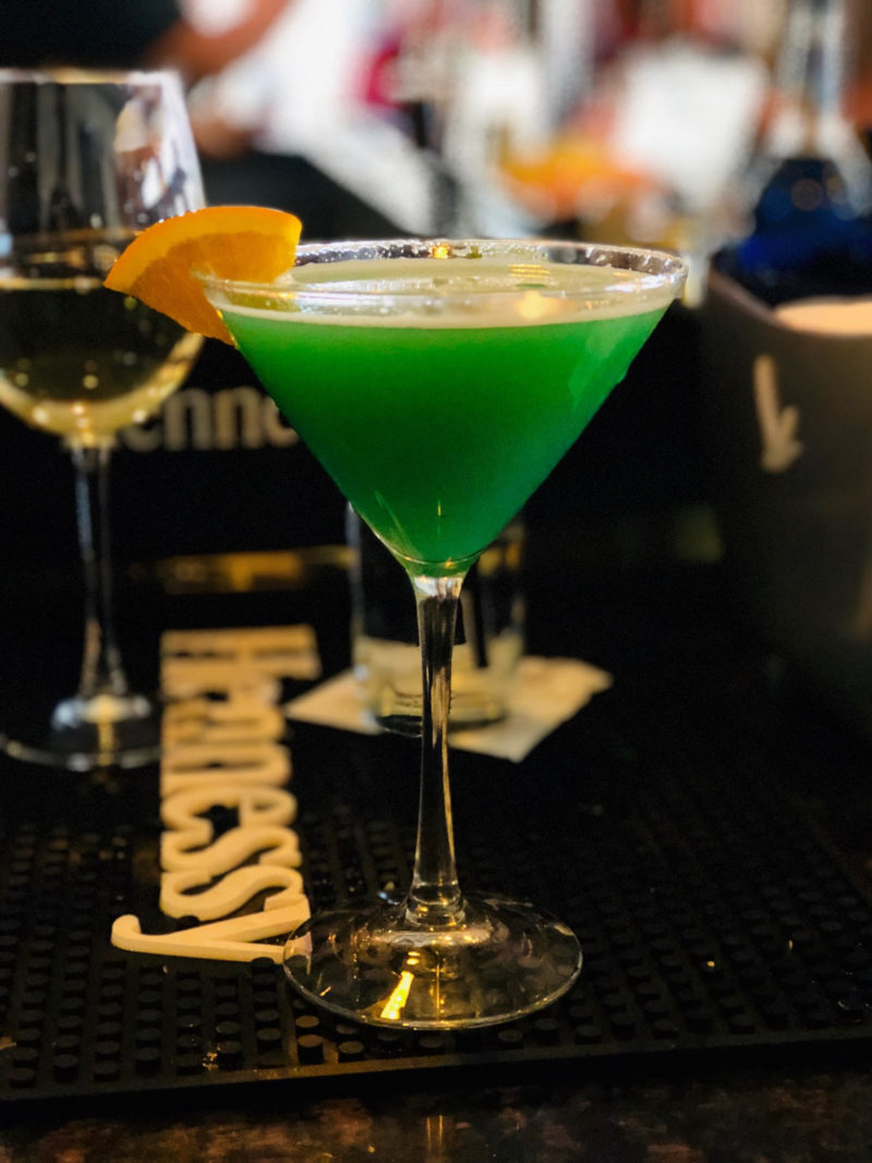 Fuzzy Leprechaun - St. Patrick's Day Cocktails 2018 - Barn Door Restaurant - Ridgefield, CT